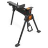 WEN WA601 41 in. W x 35 in. H 600 lbs. Capacity Portable Clamping Sawhorse and Work Bench