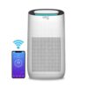 One Smart Consumer Electronics Gear OSAP01 Athena Smart Air Purifier with Voice Control HEPA Filter Included. Compatible with Google Assistant and Alexa with App