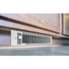 King Electric KT1215-MW-W KT 120-Volt 1500-Watt Multi-Watt Electric Kick Space Heater, White