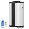 Merax SF285857AAA Smart True HEPA Air Purifier with Wisdom WiFi, PM2.5 Monitor and Movable Wheel for 3000 sq.ft.