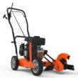 YARD FORCE YF7302 9 in. 79 cc Gas Powered 4-Stroke Walk Behind Landscape Edger with Extra Blade Included