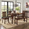 Better Homes & Gardens Bankston Dining Table, Mocha Better Homes & Gardens Bankston Dining Table, Mocha