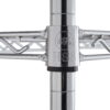 Hyper Tough 24"Dx48"Wx72"H 5 Shelf Commercial Wire Shelving Silver Steel Each Shelf Capacity 800 lbs