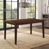Better Homes & Gardens Bankston Dining Table, Mocha Better Homes & Gardens Bankston Dining Table, Mocha