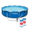 Intex 12-ft x 12-ft x 30-in Round Above-Ground Pool