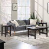 Sauder Beginnings 3-Piece Accent Table Set, Cinnamon Cherry Finish