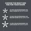 Better Homes & Gardens 52" Black Modern Integrated LED Ceiling Fan with 5 Blades, Light Kit, Pull Chains & Reverse Airflow