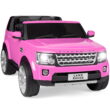 Best Choice Products 12V 3.7 MPH 2-Seater Licensed Land Rover Ride On Car Toy w/ Parent Remote Control - Pink