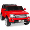 Best Choice Products 12V 3.7 MPH 2-Seater Licensed Land Rover Ride On Car Toy w/ Parent Remote Control - Red