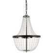 allen + roth Emilia 5-Light Black Modern/Contemporary Chandelier