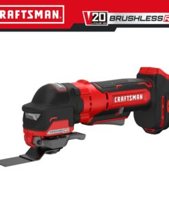 CRAFTSMAN V20 RP Brushless 20-Volt Max Variable Speed Oscillating Multi-Tool Kit Case