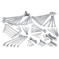 CRAFTSMAN Static Wrench 92-Piece Set 12-point Standard (SAE) and Metric Standard Combination Wrench