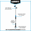 HART 20-Volt Telescoping Scrubber (Battery Not Included) HART 20-Volt Telescoping Scrubber (Battery Not Included)