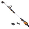 worx WG349 POWER SHARE 20V 8in. Cordless Pole Saw with 13 ft Reach, 3 Position Head, Rotating Handle (Battery and Charger Included)