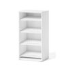 Style Selections Lana 21-in W x 16-in D x 40.2-in H White Wood Closet Tower