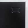 GANGMEI 3 Tier Metal Storage Locker for School, Gym, Home, Office, Steel Locker Cabinet with 3 Doors, Assembly Required（Lock Not Included）