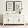Crosley Tara Sideboard Distressed White