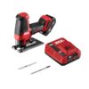 SKIL PWR CORE 12-Volt Brushless Variable Speed Keyless Cordless Jigsaw (Charger Included and Battery Included)