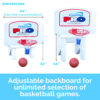 Swimline Cool Jam Pro Poolside Basketball Game w/ Adjustable Backboard
