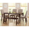 Better Homes & Gardens Bankston Dining Table, Mocha Better Homes & Gardens Bankston Dining Table, Mocha