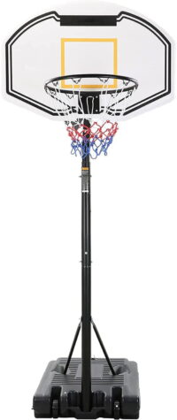 Marnur Portable Basketball Goal Basketball Hoop 35 Inch Outdoor Basketball Hoops Backboard