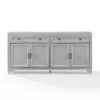 Crosley Tara Sideboard Distressed Gray
