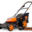 WEN 40V Max Lithium Ion 19-Inch Cordless 3-in-1 Lawn Mower with Two Batteries, 16-Gallon Bag and Charger