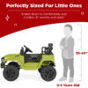 Best Choice Products 12V Kids Ride On Truck Car w/ Parent Remote Control, Spring Suspension, LED Lights - Green
