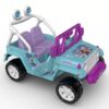 Power Wheels Disney Frozen Jeep Wrangler Battery-Powered Ride-On Toy Vehicle with Music & Sounds Power Wheels Disney Frozen Jeep Wrangler Battery-Powered Ride-On Toy Vehicle with Music & Sounds