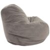 Mainstays Soft-Sided Microfiber Bean Bag Lounger Chair, Multiple Colors