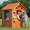 Backyard Discovery Timberlake Cedar Wooden Playhouse Backyard Discovery Timberlake Cedar Wooden Playhouse