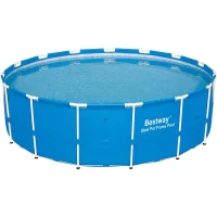 Bestway Steel Pro 15' x 48" Round Above Ground Outdoor Swimming Pool