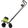 Earthwise 11-Inch 2x20-Volt Lithium-Ion Cordless Electric Garden Tiller Cultivator