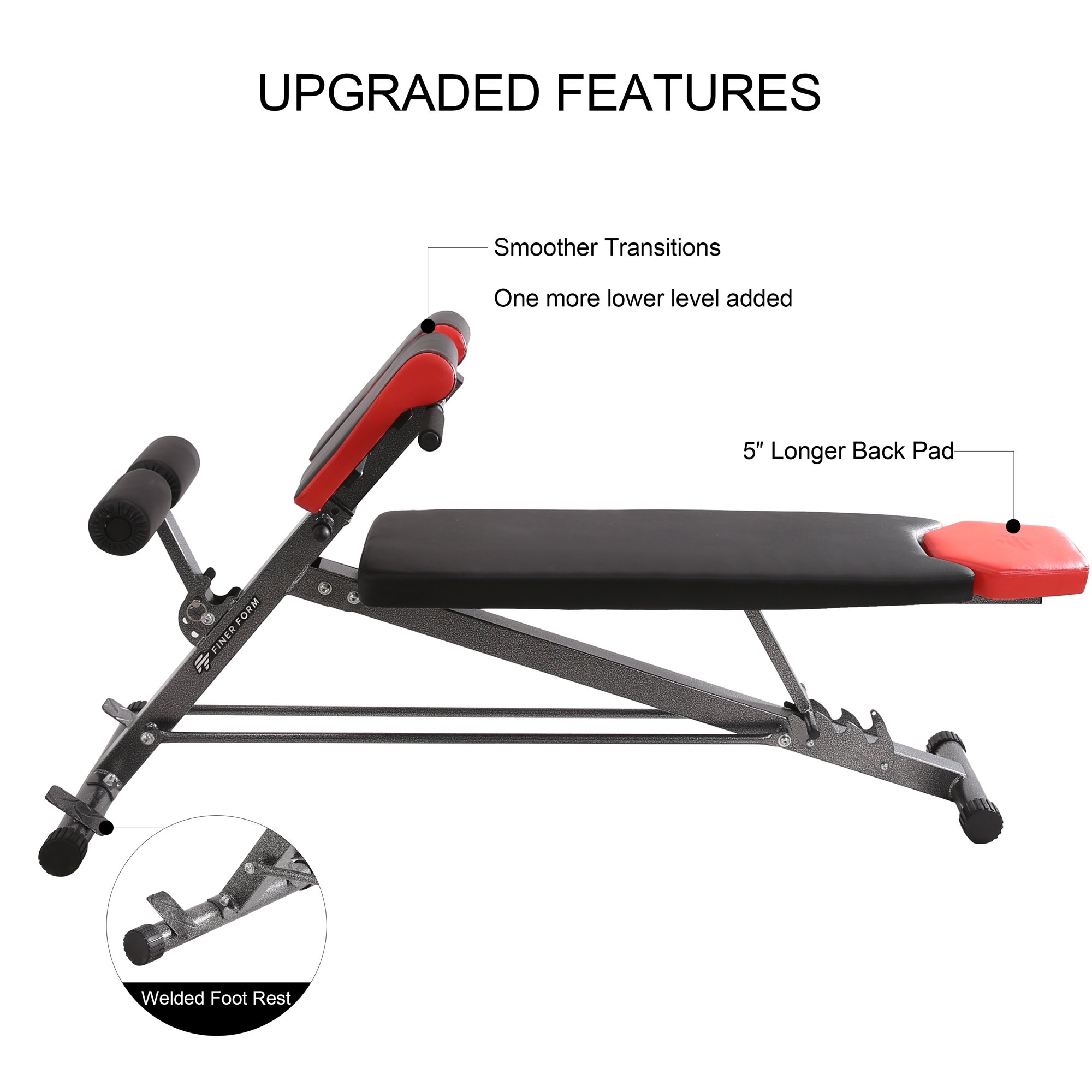 Finer Form Multi-Functional Bench for Full All-in-One Body Workout ...