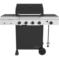 Megamaster 4 Burner Gas Grill with Side Burner