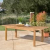Noble House Aleena Outdoor Expandable Acacia Wood Dining Table, Teak