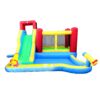 Pogo Bounce House Backyard Kids Deluxe Inflatable Water Slide Bouncer with Splash Cannon and Pool