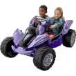 Power Wheels Dune Racer Extreme Battery-Powered Ride-On Vehicle with Storage Area, Purple