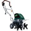 Scotts Outdoor Power Tools 13.5-Amp 16-Inch Electric Garden Tiller Cultivator, Adjustable Tines, Green