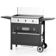 Sophia & William 3-Burners Gas Griddle Portable Flat Table Top BBQ Grill 33,000 BUT