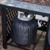 UniFlame Endless Summer Slate Mosaic Propane Fire Pit Table with FREE Cover