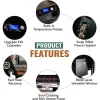 Z Grills ZPG-7002C 697 sq. in. Pellet Grill & Smoker Bronze