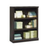 Sauder Select 3-Shelf Bookcase, Jamocha Wood Finish