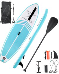 MaxKare Inflatable Stand Up Paddle Board SUP Inflatable Paddle Board with Paddleboard Accessories Triple Action Pump