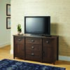 Better Homes & Gardens Lafayette TV Stand, for TVs up to 50", English Walnut Finish