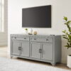 Crosley Tara Sideboard Distressed Gray