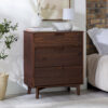 Bellamy Studios Sonoma 3-Drawer Solid Wood Walnut Dresser