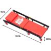 Big Red T82040 2-Ton Trolley Floor Jack with 2-Ton Jack Stands and Shop Creeper
