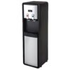 VITAPUR VWD1086BLS-PL 3-5 Gal. Bottom Load Water Dispenser/Cooler (Hot and Cold) in Black/Stainless with Easy-to-Use Push Levers
