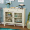 TMS Layla 2-Drawer Storage Buffet, Antique White